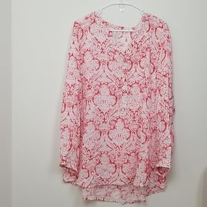 Plus size flowy shirt